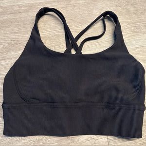 Lululemon Blue Women's Sports Bra - Medium Support
